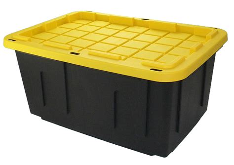 large industrial plastic storage containers